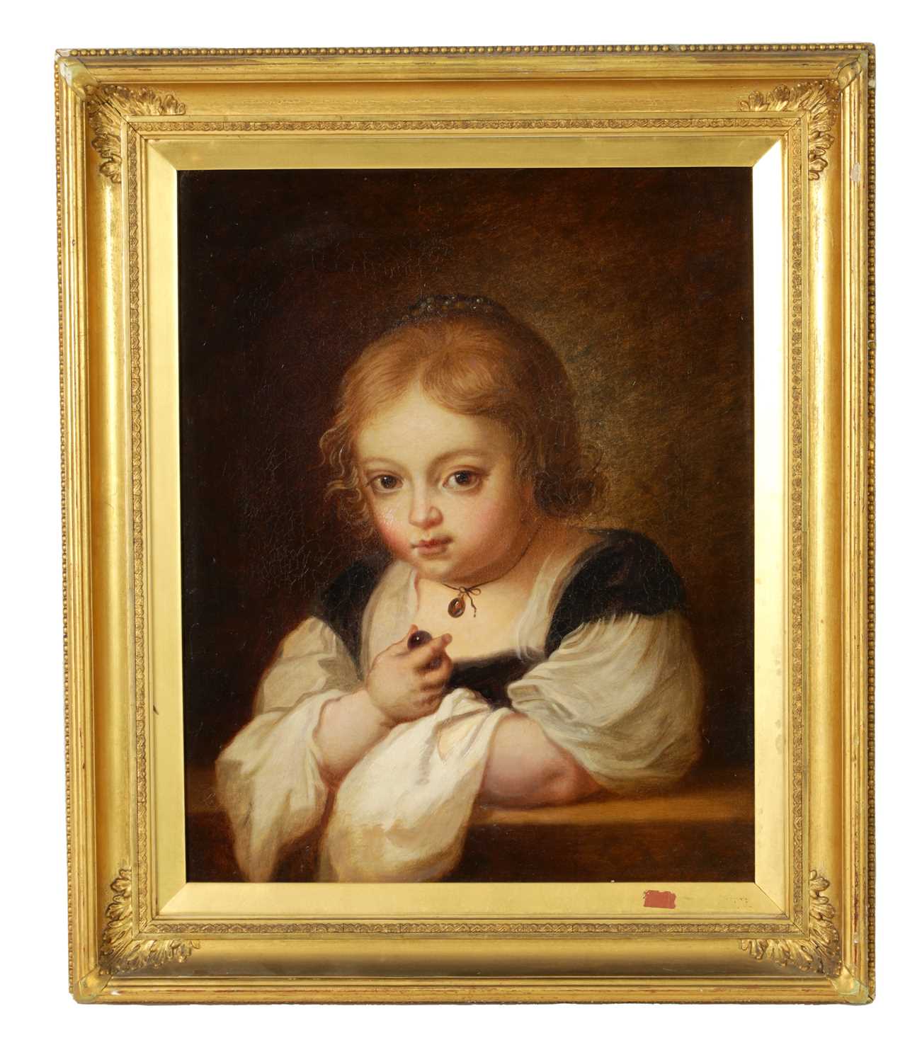 Lot 1074 A 19TH CENTURY OIL ON CANVAS lot-1074-a-19th-century-oil-on-canvas