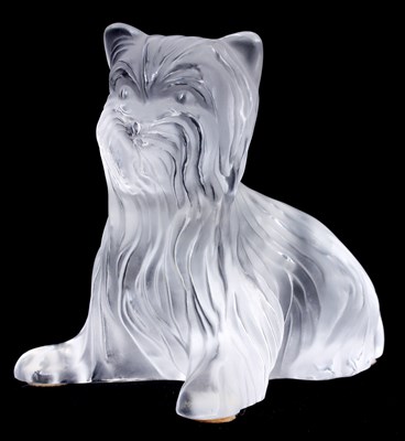 Lot 181 - R. LALIQUE, A FROSTED GLASS PAPERWEIGHT OF A...