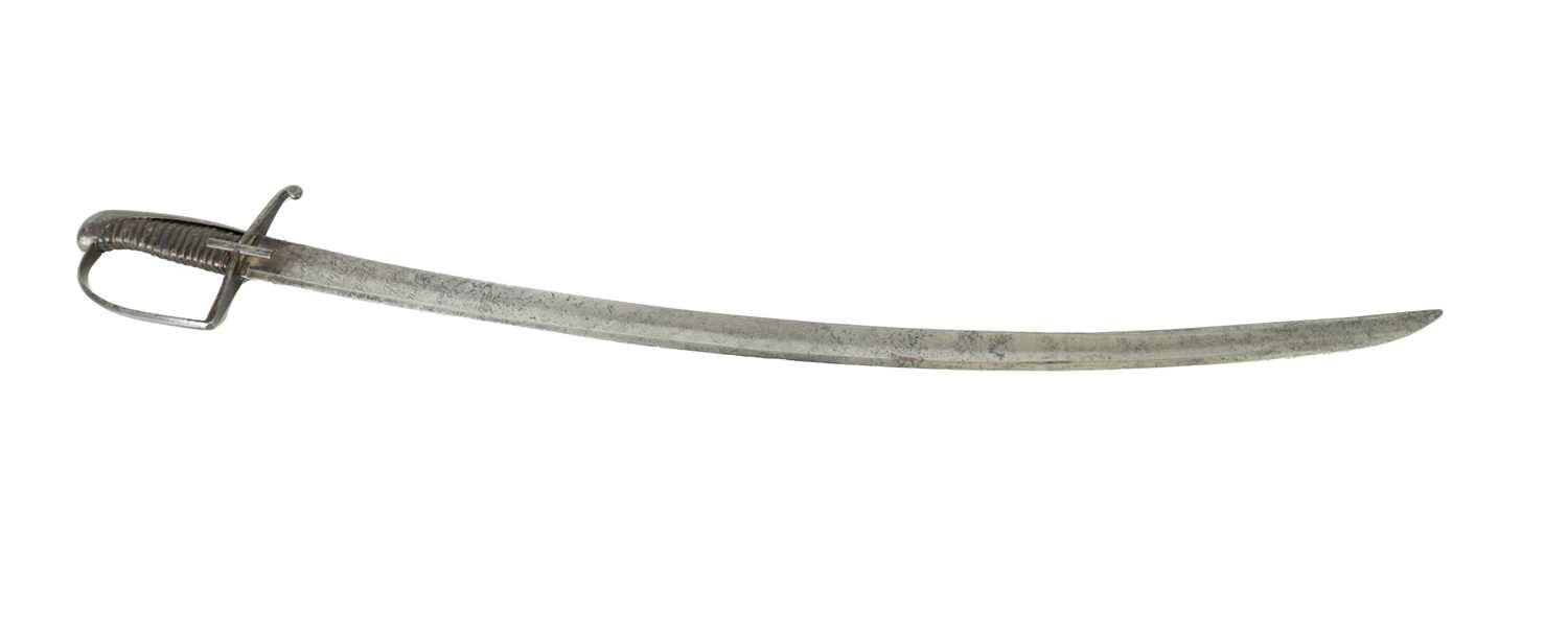 Lot 601 - A 19TH CENTURY FRENCH CAVALRY SWORD