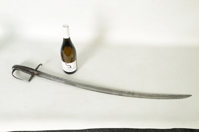 Lot 601 - A 19TH CENTURY FRENCH CAVALRY SWORD