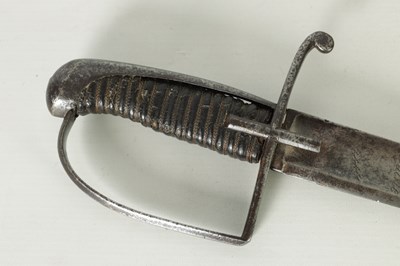 Lot 601 - A 19TH CENTURY FRENCH CAVALRY SWORD