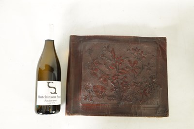 Lot 913 - A 19TH CENTURY HAND TOOLED LEATHER BOUND PORTFOLIO OF FAMOUS SCENES, CITIES AND PAINTINGS BY JOHN L STODARD