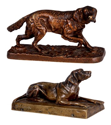 Lot 192 - FRIEDRICH GORNIK 1877-1943 AN AUSTRIAN BRONZE...