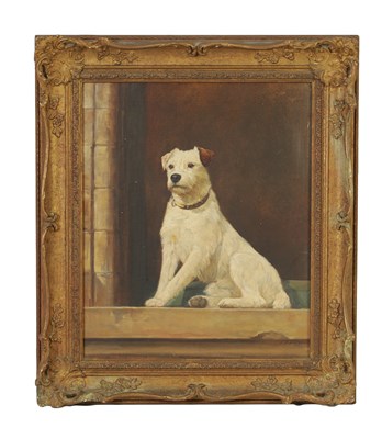 Lot 1060 - PERCY GRAVELY. A 19TH CENTURY OIL ON CANVAS