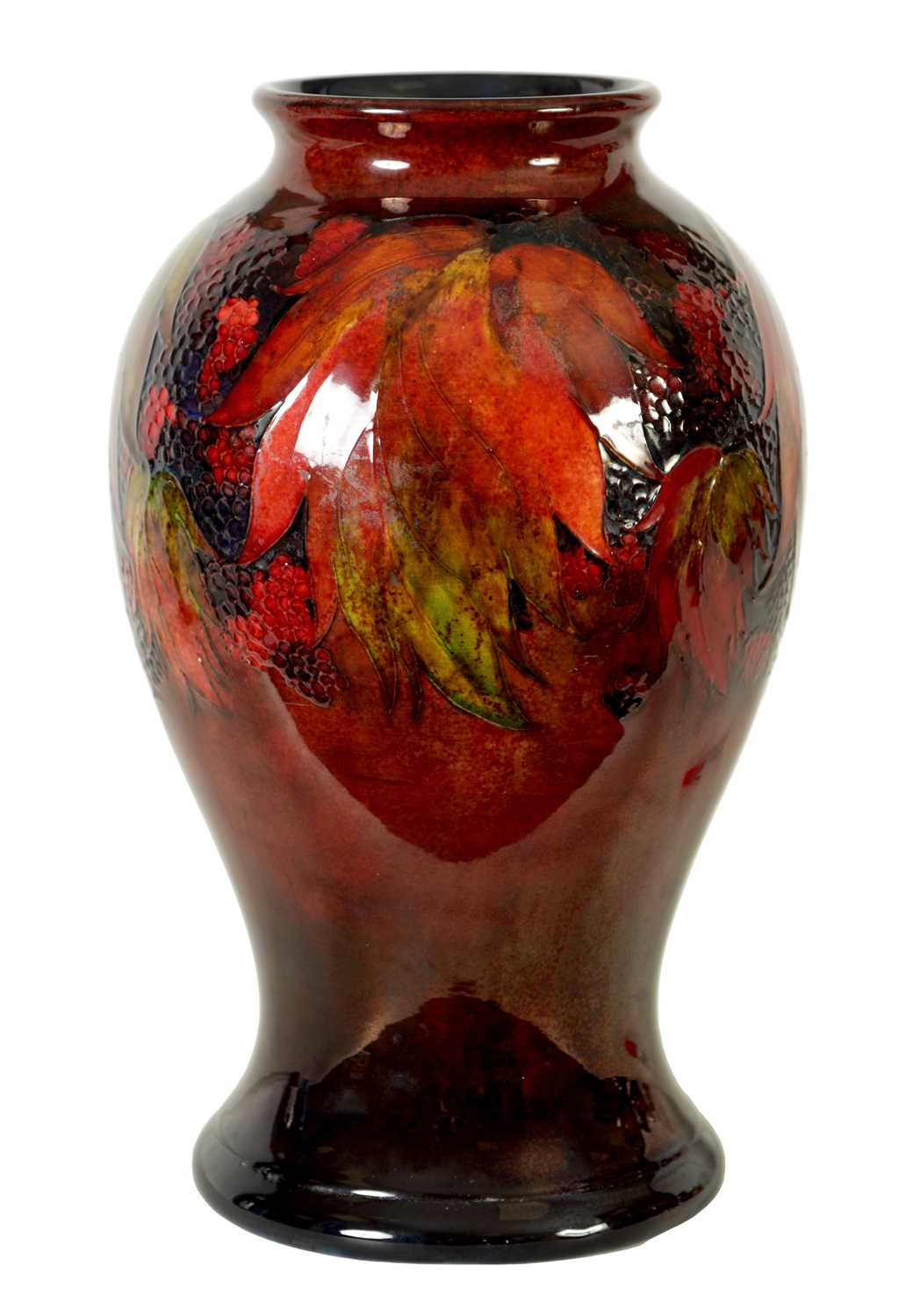 Lot 36 - A 1930's/40's WILLIAM MOORCROFT INVERTED