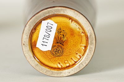 Lot 54 - AN EARLY 20TH-CENTURY ROYAL DOULTON SLENDER TAPERING VASE