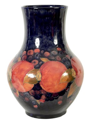 Lot 65 - A 1930'S WILLIAM MOORCROFT LARGE BULBOUS VASE