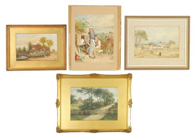 Lot 1036 - A COLLECTION OF FOUR WATERCOLOURS