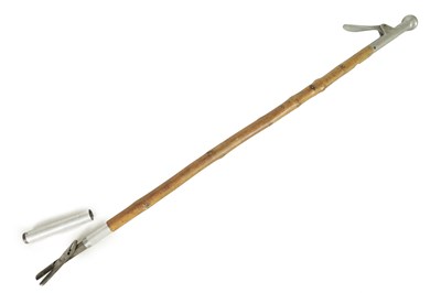 Lot 651 - A GENTLEMAN'S GADGET WALKING CANE BY HOLTZAPFFEL & CO. LONDON