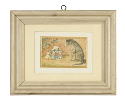 Lot 1021 - A LATE 19TH CENTURY WATERCOLOUR