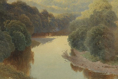 Lot 1054 - HARRY SUTTON PALMER (1854-1933) A 19TH CENTURY WATERCOLOUR.