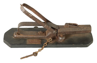 Lot 606 - A 19TH CENTURY IRONWORK POACHER'S GUN