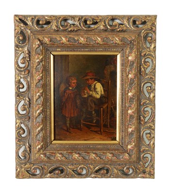 Lot 1077 - AN EARLY/MID 19TH CENTURY OIL ON ARTIST BOARD