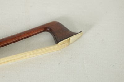 Lot 716 - A FRENCH GOLD MOUNTED VIOLIN BOW SIGNED CLAUDE THOMASSIN PARIS