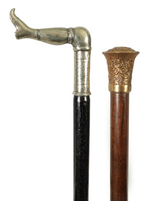 Lot 660 - TWO 20TH CENTURY WALKING STICKS