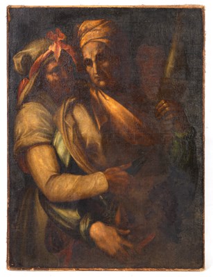 Lot 1061 - A 17TH CENTURY ITALIAN OIL ON CANVAS