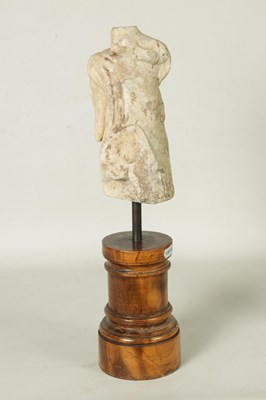 Lot 812 - AN ANCIENT ROMAN 1ST/2ND CENTURY MARBLE FRAGMENT