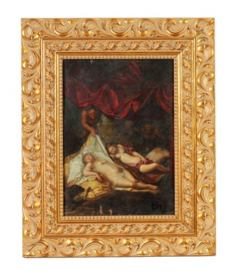 Lot 1070 - AN 18TH CENTURY CONTINENTAL SCHOOL OIL ON COPPER