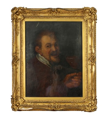 Lot 1029 - AN 18TH CENTURY NORTHERN EUROPEAN SCHOOL OIL ON PANEL