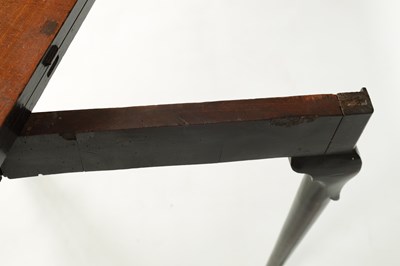 Lot 1331 - AN EARLY GEORGE III FIGURED MAHOGANY TEA TABLE POSSIBLY IRISH
