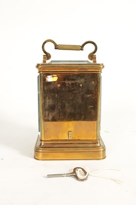 Lot 788 - JAMES McCABE, LONDON. A FINE MID 19TH CENTURY GIANT-SIZE ENGLISH DOUBLE FUSEE REPEATING CARRIAGE CLOCK