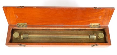 Lot 517 - A WW1 CASED PARALLEL RULE BY CARY, LONDON WITH PROVENANCE