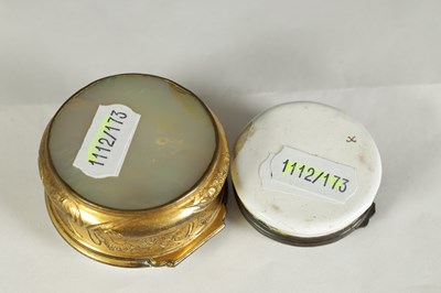 Lot 594 - A 19TH CENTURY FRENCH ENAMEL PATCH BOX