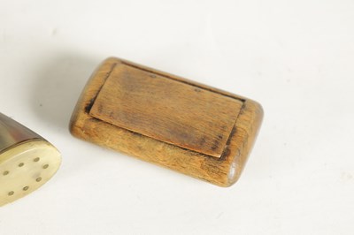 Lot 619 - A COLLECTION OF FIVE 19TH CENTURY SNUFF BOXES