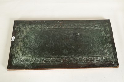 Lot 566 - AN ARTS AND CRAFTS KESWICK SCHOOL COPPER TRAY