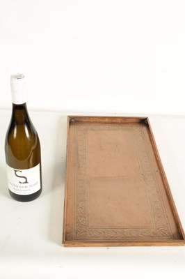 Lot 566 - AN ARTS AND CRAFTS KESWICK SCHOOL COPPER TRAY