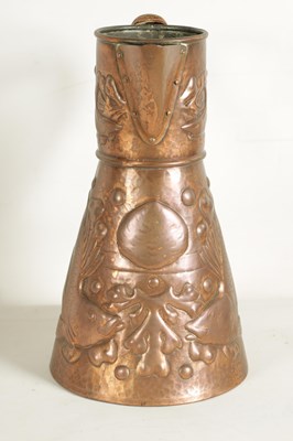 Lot 826 - AN ARTS AND CRAFTS NEWLYN SCHOOL COPPER JUG