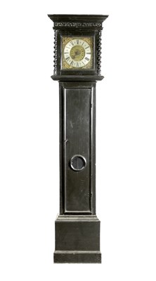 Lot 803 - JOHN YOUNG, DERBY. A VERY RARE LATE 17TH CENTURY 30-HOUR EQUATION  LONGCASE CLOCK