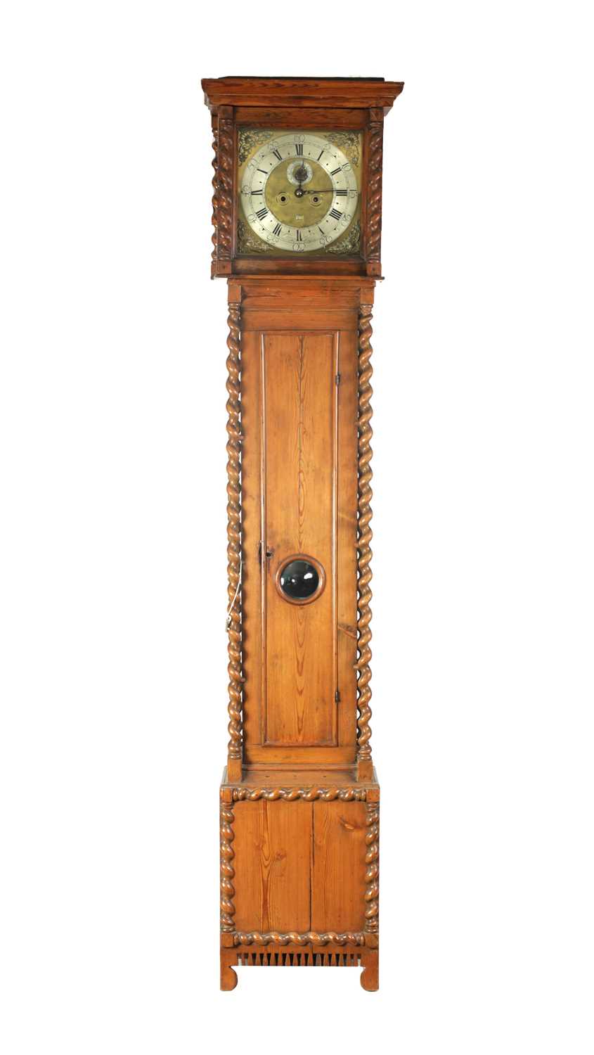 Lot 787 - WILLIAM ATKINSON, SHEFFIELD. AN UNUSUAL EARLY 18TH CENTURY EIGHT-DAY LONGCASE CLOCK