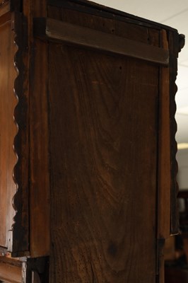 Lot 787 - WILLIAM ATKINSON, SHEFFIELD. AN UNUSUAL EARLY 18TH CENTURY EIGHT-DAY LONGCASE CLOCK