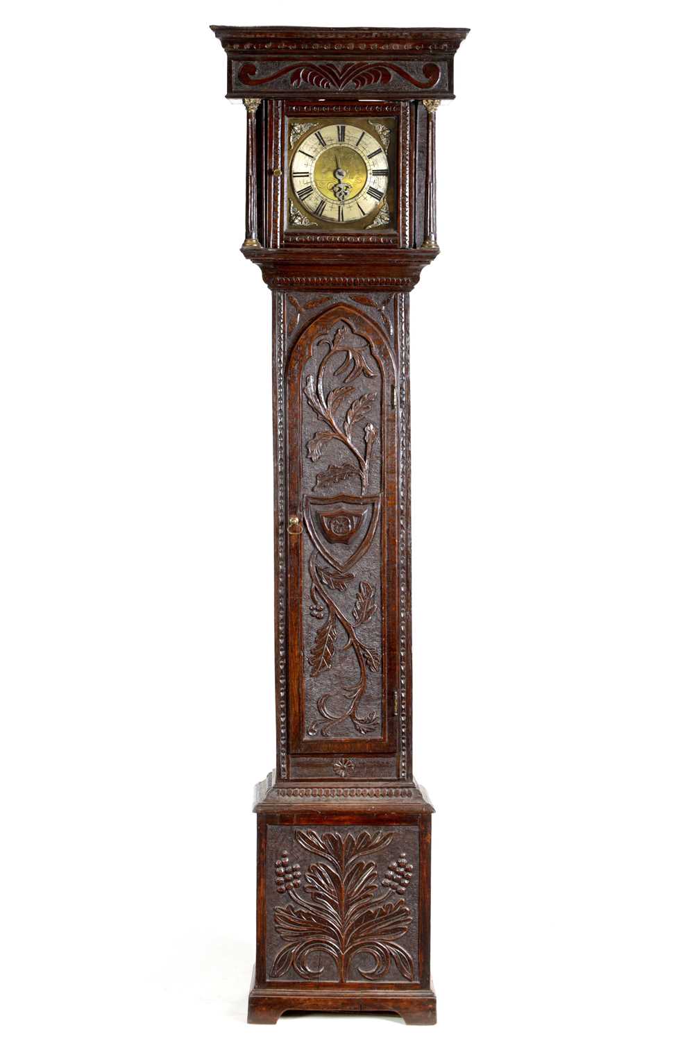 Lot 790 - JONAS BARBER, BOULDAN BRIDGE, “BOWLAND BRIDGE” AN EARLY 18TH CENTURY 30-HOIUR LONGCASE CLOCK