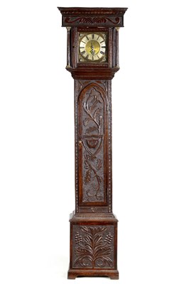 Lot 790 - JONAS BARBER, BOULDAN BRIDGE, “BOWLAND BRIDGE” AN EARLY 18TH CENTURY 30-HOIUR LONGCASE CLOCK