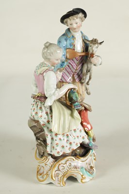 Lot 41 - A LATE 19TH CENTURY MEISSEN FIGURE GROUP