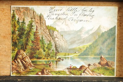 Lot 612 - A LATE 19TH-CENTURY SWISS MINIATURE MUSIC BOX