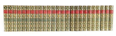 Lot 629 - SIR WALTER SCOTT A FINE SET OF TWENTY-FIVE VOLUMES OF THE WAVERLY NOVELS CENTENARY EDITION 1871