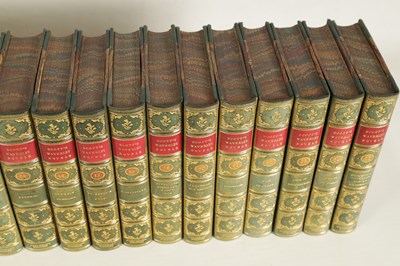 Lot 629 - SIR WALTER SCOTT A FINE SET OF TWENTY-FIVE VOLUMES OF THE WAVERLY NOVELS CENTENARY EDITION 1871