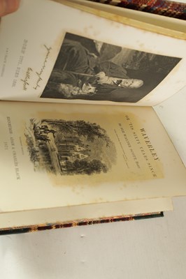 Lot 629 - SIR WALTER SCOTT A FINE SET OF TWENTY-FIVE VOLUMES OF THE WAVERLY NOVELS CENTENARY EDITION 1871