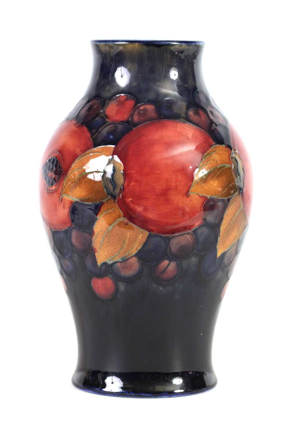 Lot 70 - A WILLIAM MOORCROFT POMEGRANATE PATTERN MOORCROFT VASE Circa 1930’s