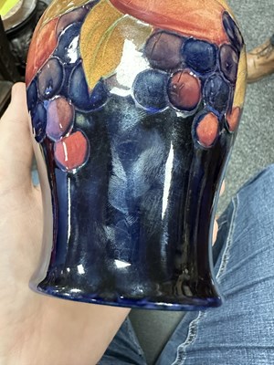 Lot 70 - A WILLIAM MOORCROFT POMEGRANATE PATTERN MOORCROFT VASE Circa 1930’s