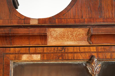 Lot 1050 - AN UNUSUAL LATE GEORGE III GONCALO ALVES AND KINGWOOD BOOKCASE