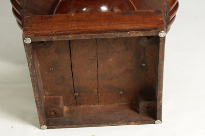 Lot 1028 - A RARE UNUSUALLY LARGE REGENCY COUNTRY HOUSE MAHOGANY URN SHAPED WINE COOLER IN THE MANNER OF GILLOWS