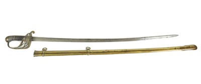 Lot 491 - A GEORGE IV 1822 PATTERN INFANTRY OFFICER'S SWORD