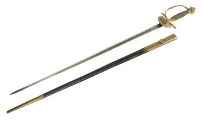 Lot 489 - A VICTORIAN BRITISH DIPLOMAT'S SWORD