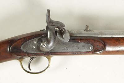 Lot 488 - A 19TH CENTURY BRITISH MILITARY PERCUSSION SERVICE CARBINE