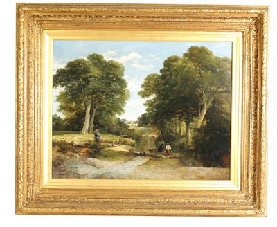 Lot 748 - FREDERICK RICHARD LEE R.A. A LARGE  MID 19TH CENTURY OIL ON CANVAS