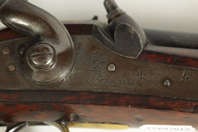 Lot 502 - AN 19TH CENTURY PERCUSSION COAST GUARDS PISTOL BY TOWER